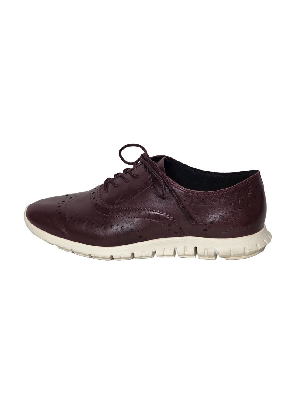 Cole Haan Women's Wingtip Oxford Sneaker in Brown Zero Grand Size 7